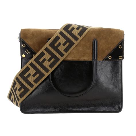 borse fendi tela nera e marrone|borse tote donna.